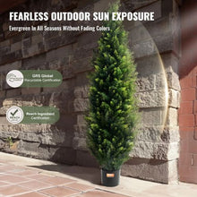 60 Inch Topiary Tree Faux Plant UV Decor Indoor and Outdoor Artificial Cedar SM-BS-150 (Pack of 5)