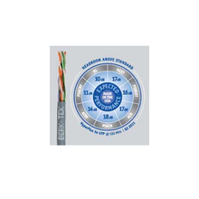 24AWG HyperPlus 5e Twisted Pair Plenum UTP Reel in a Box 1000FT Yellow Cable 10032233