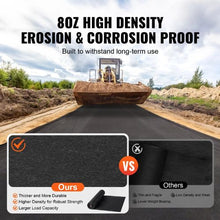 4 x 100' Ft 8OZ Ground Cover Weed Control Fabric Non-Woven Geotextile Fabric GDF-1.2*30.5-271