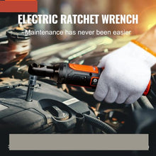 3/4 Inch  Cordless Electric Ratchet Wrench Set 12V 33 Ft-lbs Power Ratchet Tool Kit10 Sockets