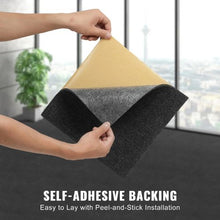12 X 12 In Tiles Reusable Squares With Padding Attached  for Bedroom Living Room SS-FTDT209-1212-12 (12 Pcs)