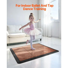 12.4 x 12.4 In PP+PVC Puzzle Floor Tiles for Gym Floor and Dance Enthusiasts Training Mat HJLVT24120-52