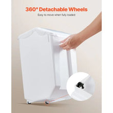 4.5Gal/20L X 2 Ingredient Storage Containe For  Kitchen Flour Bin F-8909X2( 2 PCS)