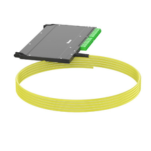 50Ft 24 Fiber FlexCore Front Access Optic LC/APC Cassettes Left Side MPO F9UYPZLNNSNF050