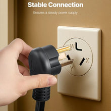 10 FT Dryer Power Cord 3-Prong NEMA 10-30P 30A Pure Copper Wire Cable with PVC Cable Tie