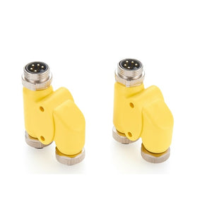 7/8 Inch 16UNF 5 Pin Male to Female H Splitter PCM-S-0425