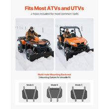 Snow Plow Blade, 43–60 in Adjustable Universal ATV/UTV Plow Kit