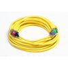 50FT 12/3 SJEOW Light Indicator Outdoor Cold Weather Extension Cord Yellow