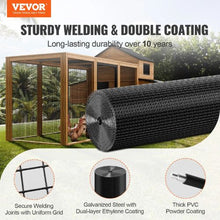 48 Inch x 100' Ft 19 Gauge Chicken Wire Fence Roll Chicken Coop Barrier Rabbit Snake Fences Poultry Enclosures Galvanized Wire Mesh Roll SS1912124850