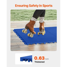 12.4 X 12.4 In PP+PVC Puzzle Floor Tiles for  Gym Floor and  Dance Enthusiasts Training Mat HJP24110-84