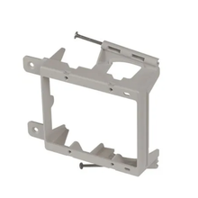 4.2 Inch Height Gray Low Voltage Nail On Bracket for New Construction Wall plate Bracket AC100912