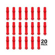 Red Nylon Forward Small Device Mounting Clamp AC1051RC20(Pack of 20)