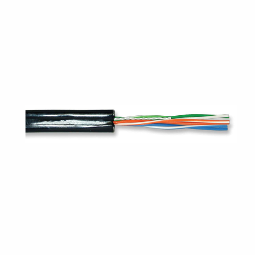 6 Pair 22 AWG Solid Annealed Copper Conductor Ripcord Aerial Service Wire 12-008-08