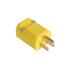 1.34 Inch Width Yellow MaxGrip Straight Blade Plug PS5965Y