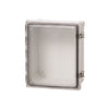 Hinged Clear Cover SS Latch With Knockouts ARK1086CHSSLT