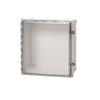 Hinged Clear Cover Padlockable With Knockouts ARK14127CHSSLT