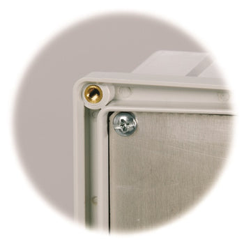 Aluminum Deadfront Panel for 16 x 14 enclosure ADFP1614