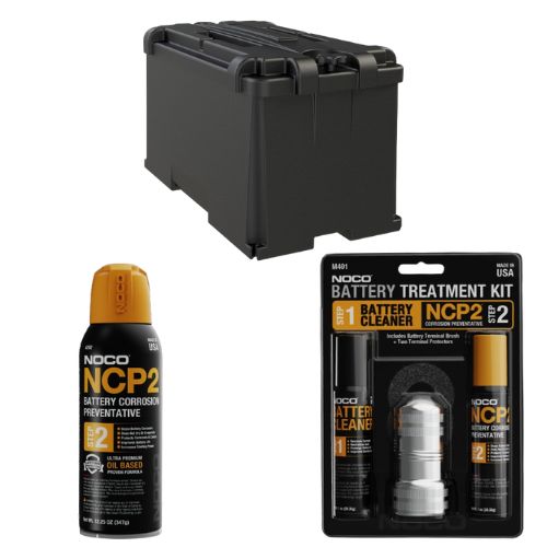 Battery Boxes, Battery Trays & Corrosion Preventative