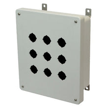 4 Inch Depth Non Metallic Polyester Push Button Enclosure AM1084P9