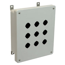 4 Inch Depth Non Metallic Polyester Push Button Enclosure AM1084P9