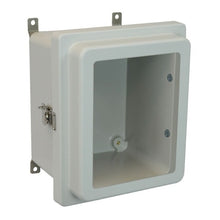 1 Door AM-R Series JIC Size Fiberglass Enclosure with Windows AM1084RTW
