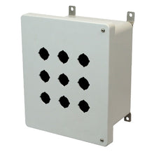 4 Inch Depth Stainless Steel Non Metallic Polyester Push Button Enclosure AM1086HP9