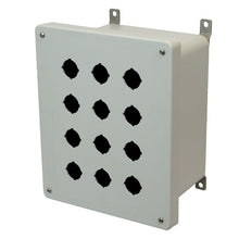 6 Inch Height Non Metallic Polyester Push Button Enclosure AM1086P12