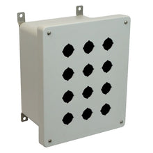 6 Inch Height Non Metallic Polyester Push Button Enclosure AM1086P12