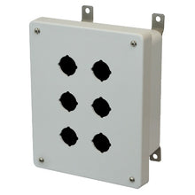 6 Push Button Number Non Metallic Polyester Enclosure AM864P6