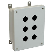 6 Push Button Number Non Metallic Polyester Enclosure AM864P6