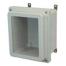 5.75 Inch Depth AM-R Series JIC Size Fiberglass Enclosure with Windows AM864RW