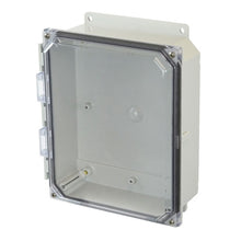 8 Inch Width Polycarbonate Enclosure with Clear Covers AMP1082CCF