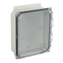 8 Inch Width Polycarbonate Enclosure with Clear Covers AMP1082CCF