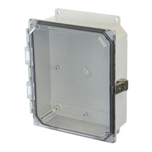 2 Inch Depth Stainless Steel Lockable Snap Latch Non Metallic Enclosure AMP1082CCLF