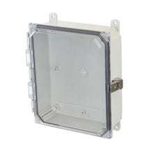 8 Inch Width Snap Window JIC Size Polycarbonate Enclosure with Clear Covers AMP1082CCL