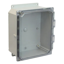 NEMA 4X Window Wall Mount Fiberglass Non Metallic Enclosure AMP1084CCHF