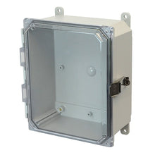8 Inch Width Polycarbonate Enclosure with Clear Covers AMP1084CCL