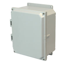 NEMA 4X Solid Wall Mount Polycarbonate Non Metallic Enclosure  AMP1084F