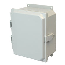 1 Door Snap JIC Size Polycarbonate Non Metallic Enclosure AMP1084NLF