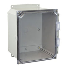 10 Inch Height Polycarbonate Enclosure with Clear Covers AMP1086CCF