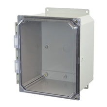 10 Inch Height Window Polycarbonate Enclosure with Clear Covers AMP1086CCHF