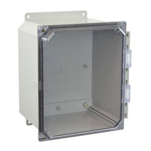 10 Inch Height Window Polycarbonate Enclosure with Clear Covers AMP1086CCHF