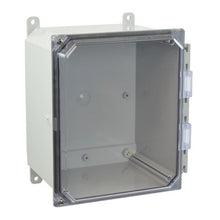 6 Inch Depth Screw Window Polycarbonate Enclosure with Clear Covers AMP1086CCH