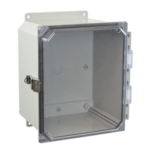 6 Inch Depth Snap JIC Size Polycarbonate Enclosure with Clear Covers AMP1086CCLF