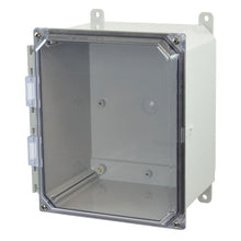 6 Inch Depth Polycarbonate Enclosure with Clear Covers AMP1086CC