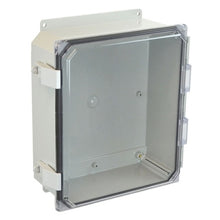 4 Inch Depth Window JIC Size Polycarbonate Enclosure with Clear Covers AMP1204CCNLF