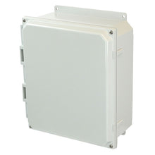 10 Inch Width Solid Screw POLYLINE AMP Series Non Metallic Enclosure AMP1204F