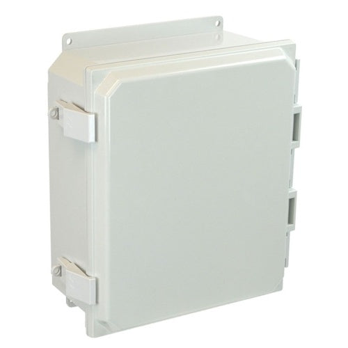 12 Module Pvc 12 Inch Height POLYLINE AMP Series JIC Size Polycarbonate Enclosure ...