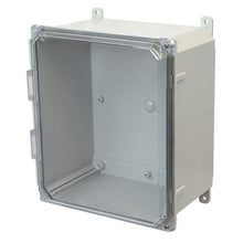 NEMA 4X Window Polycarbonate Enclosure with Clear Covers AMP1206CCH