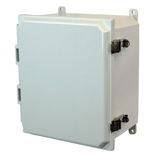 12 Inch Height Stainless Steel Lockable Snap Latch Enclosure AMP1206L